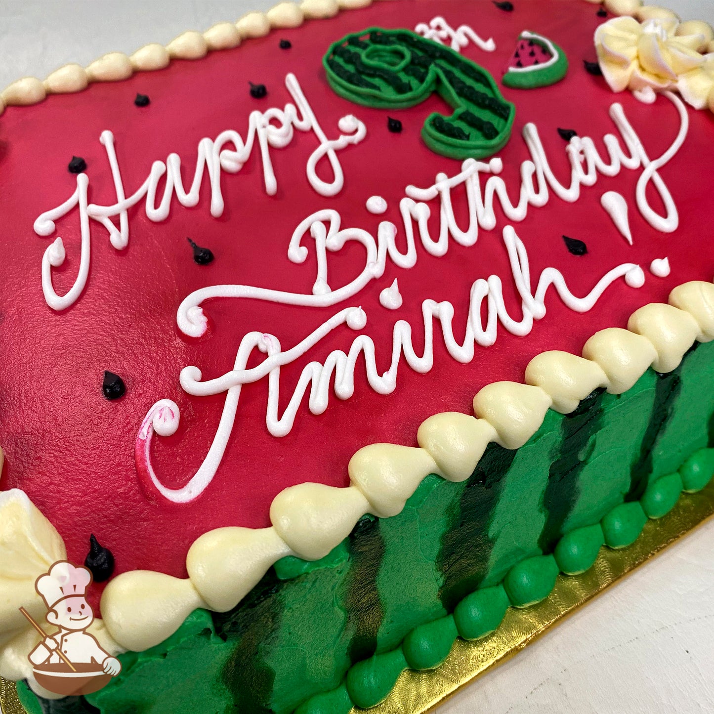Riped Watermelon Cake