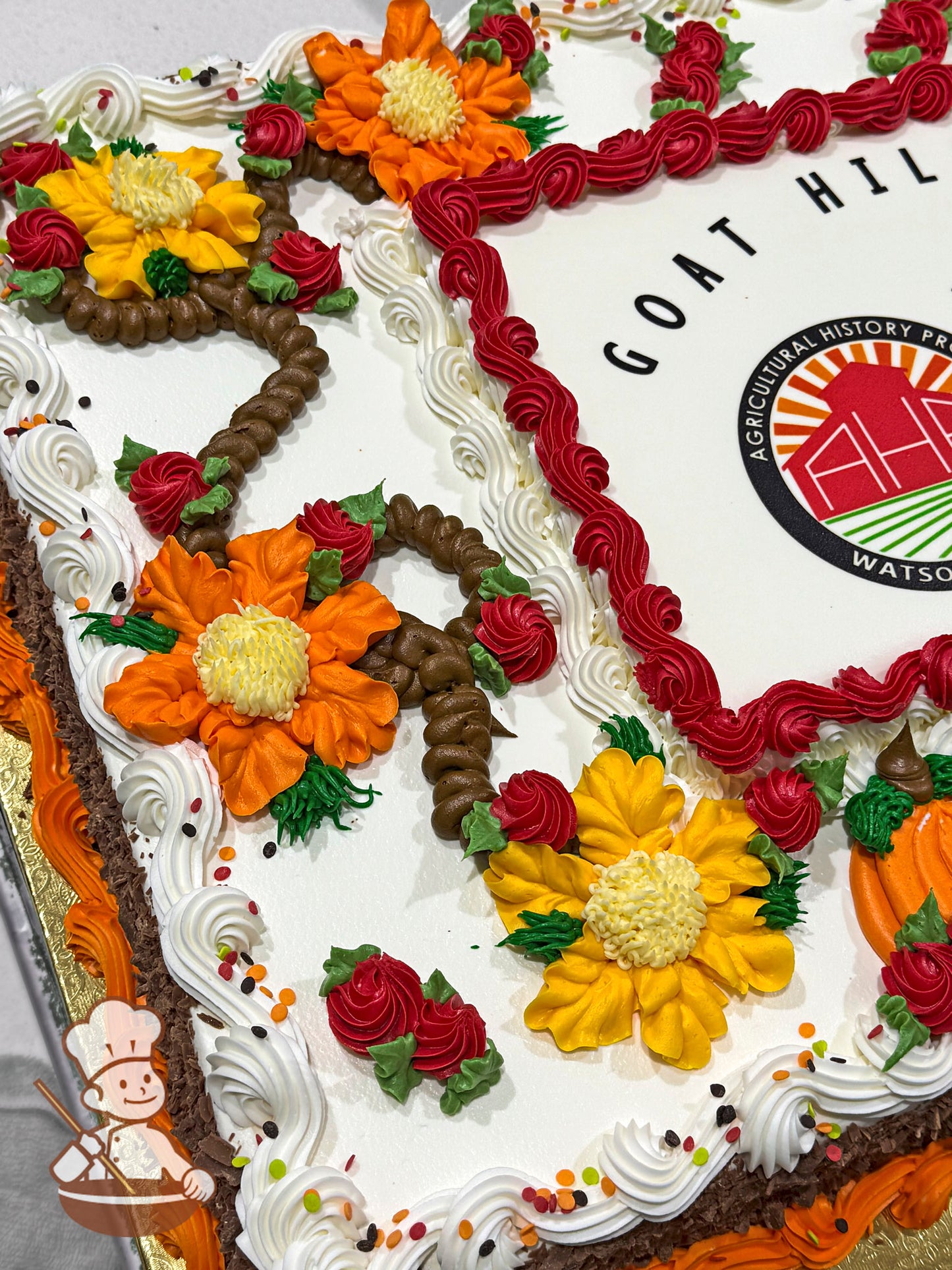 Fall at the Farm Photo Cake