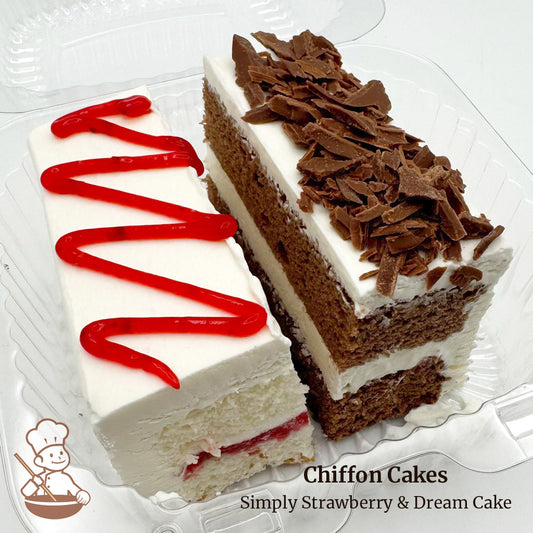 Chiffon Celebration Cake Sample Box