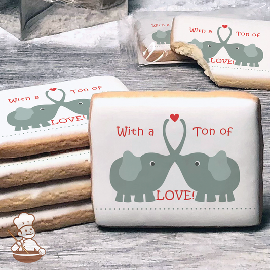 With a Ton of Love Cookies (Rectangle)