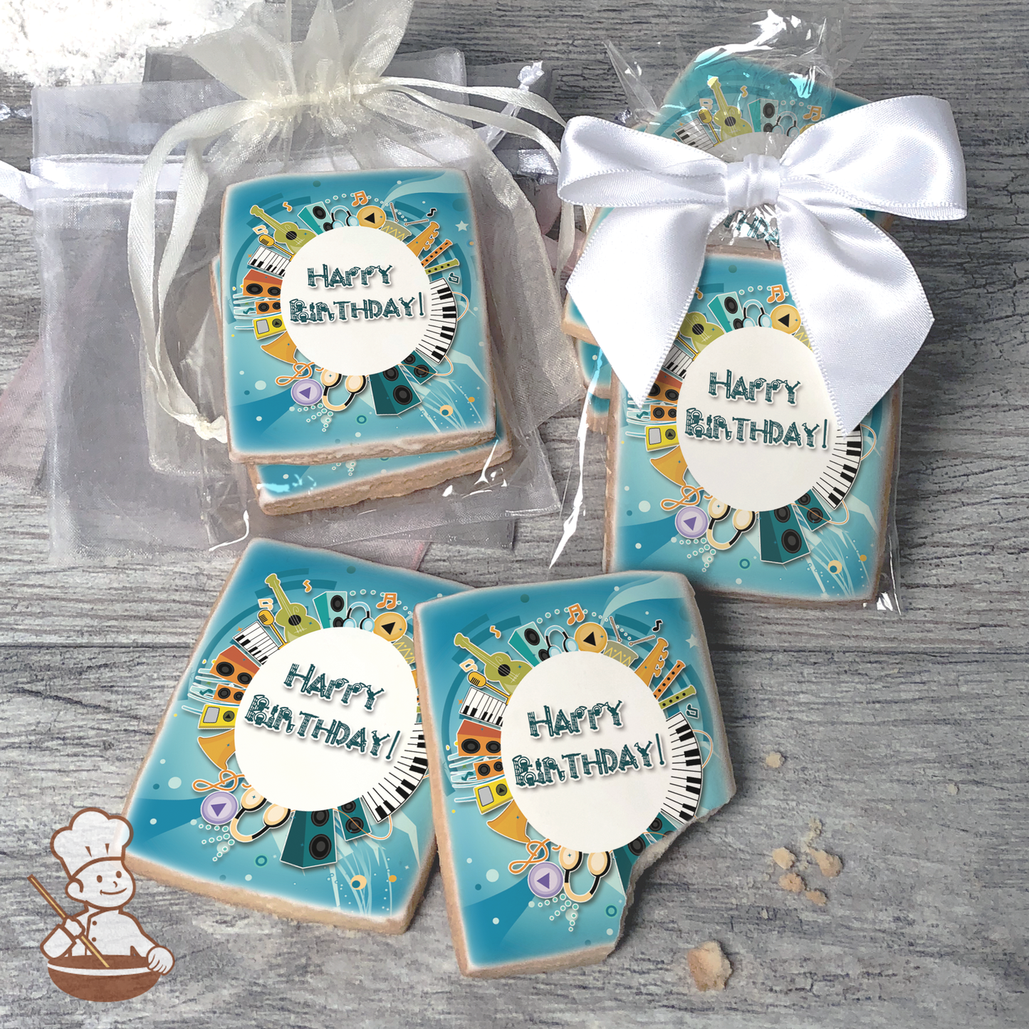 All About the Jazz Cookies (Rectangle)