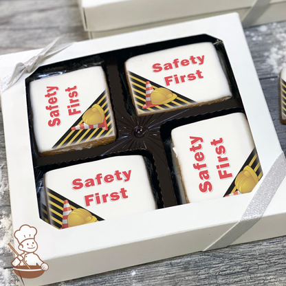 Safety First Cookie Gift Box (Rectangle)