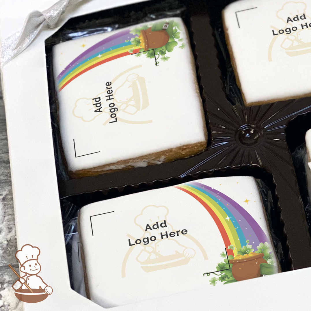 Pot of Gold Logo Cookie Large Gift Box (Rectangle)