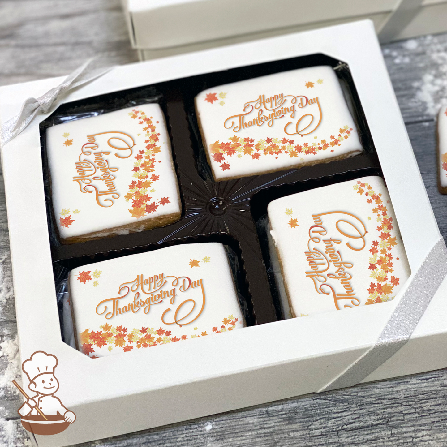 Autumn Breeze Cookie Gift Box (Rectangle)