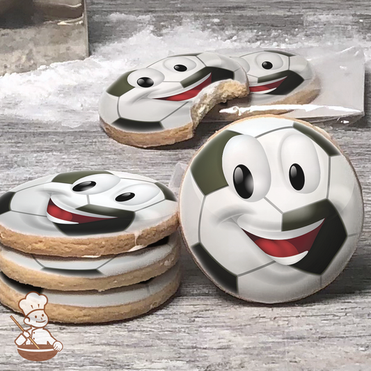 Soccer Ball Cookies (Round)