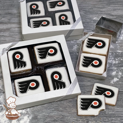 NHL Philadelphia Flyers Cookie Gift Box (Rectangle)