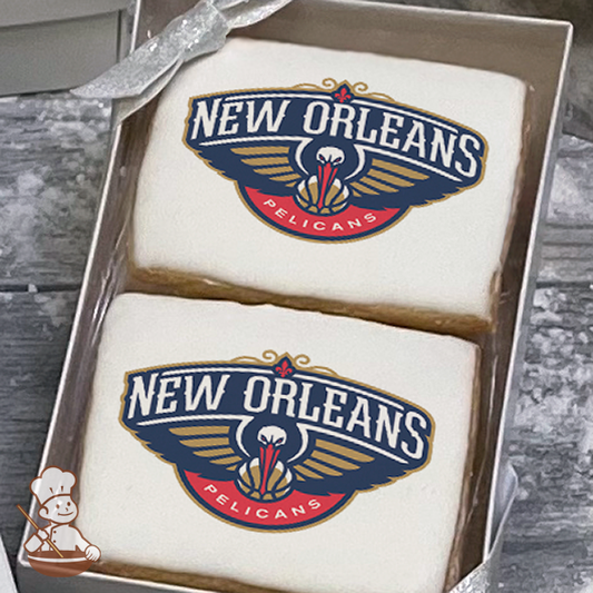 NBA New Orleans Pelicans Cookie Gift Box (Rectangle)