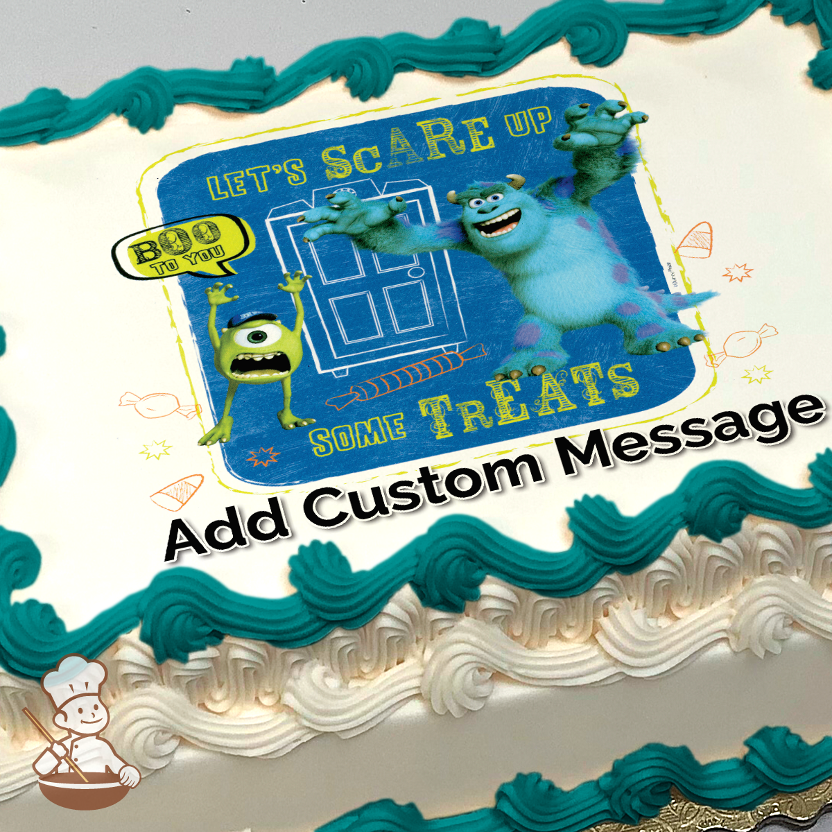 monsters inc boo cake Monsters University Boo To You Photo Cake