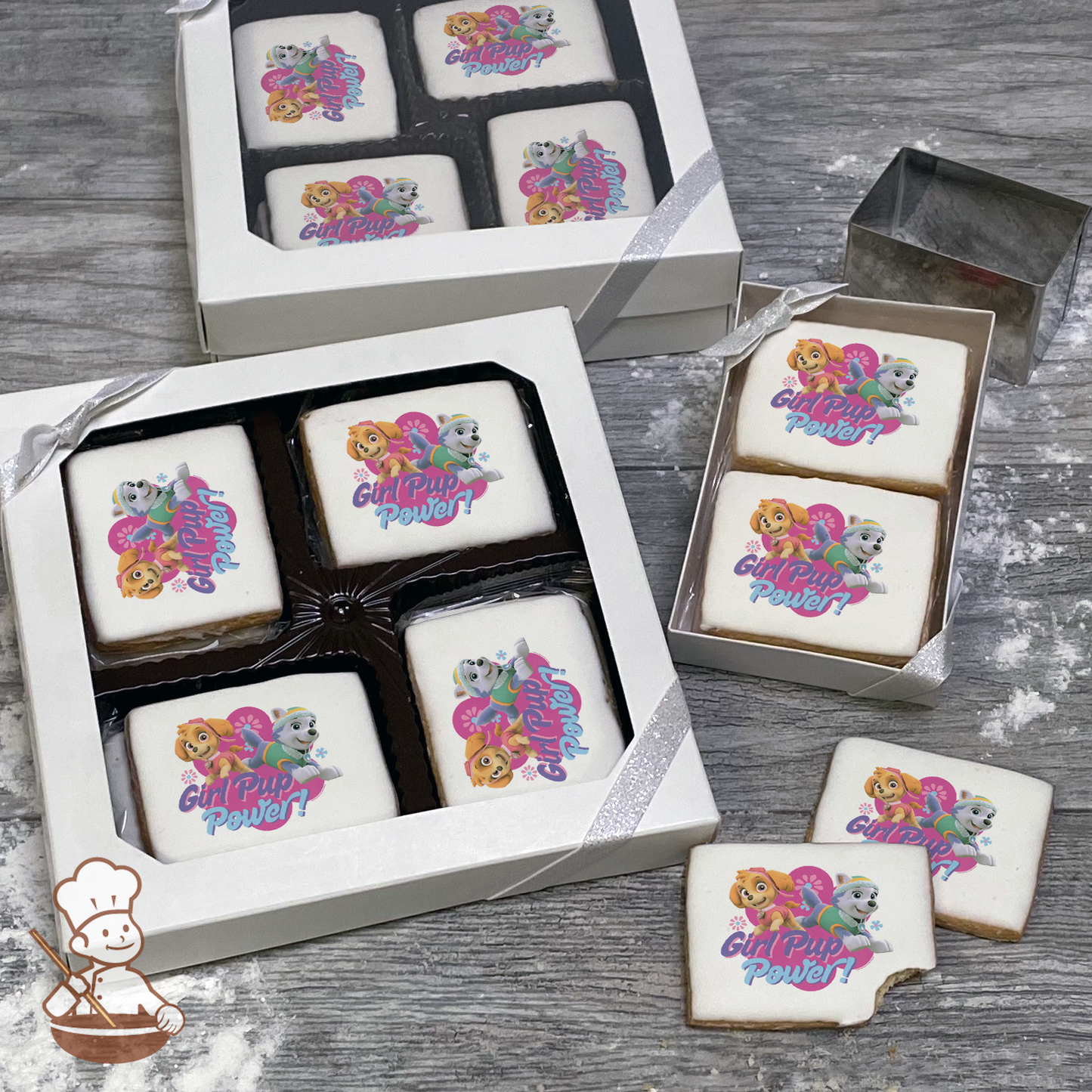 PAW Patrol Girl Pup Power Cookie Gift Box (Rectangle)