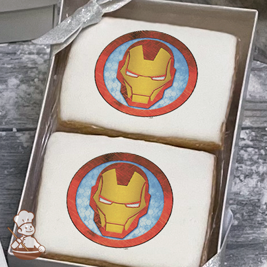 Marvels Avengers Iron Man Icon Cookie Gift Box (Rectangle)