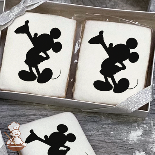 Mickey Silhouette Cookie Gift Box (Rectangle)