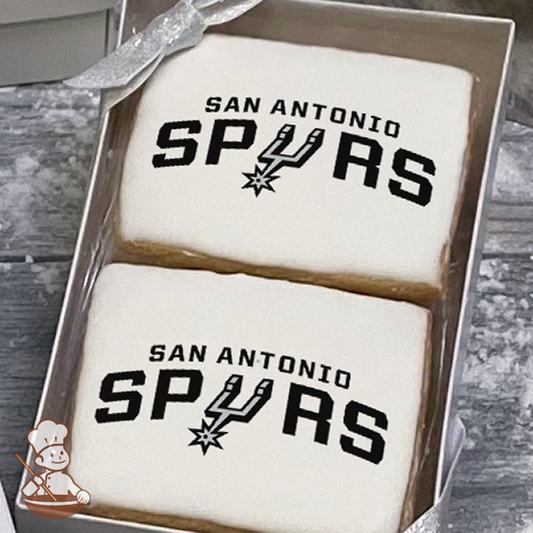 NBA San Antonio Spurs Cookie Gift Box (Rectangle)
