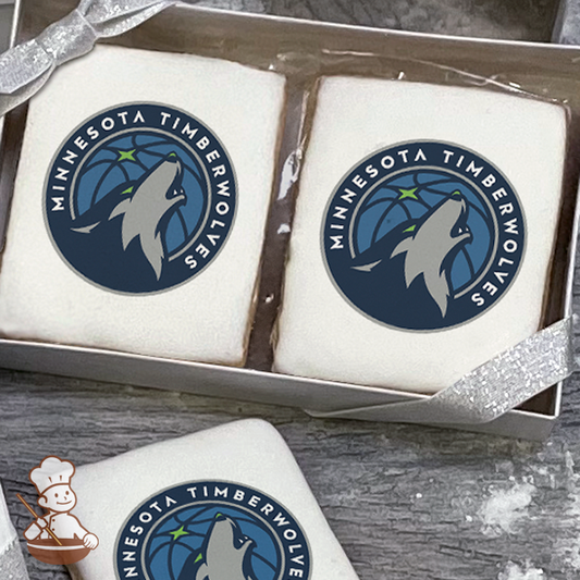 NBA Minnesota Timberwolves Cookie Gift Box (Rectangle)