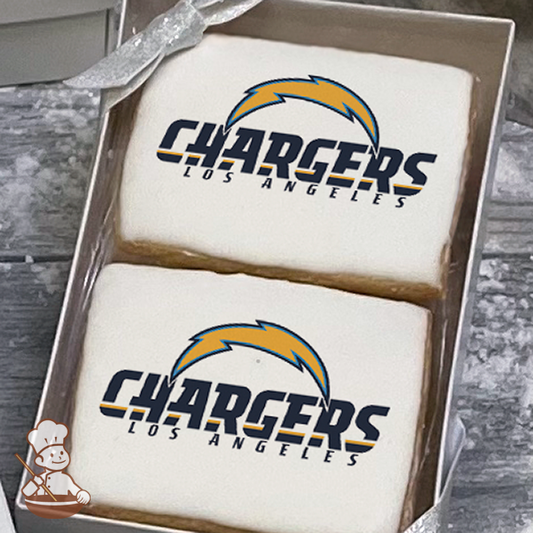 NFL Los Angeles Chargers Cookie Gift Box (Rectangle)