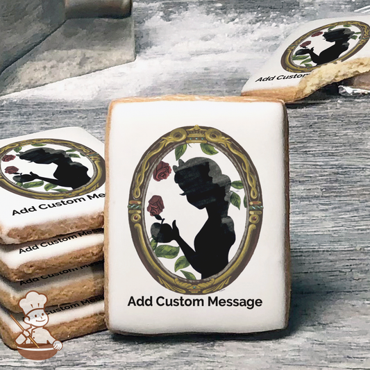 Snow White Mirror Custom Message Cookies (Rectangle)