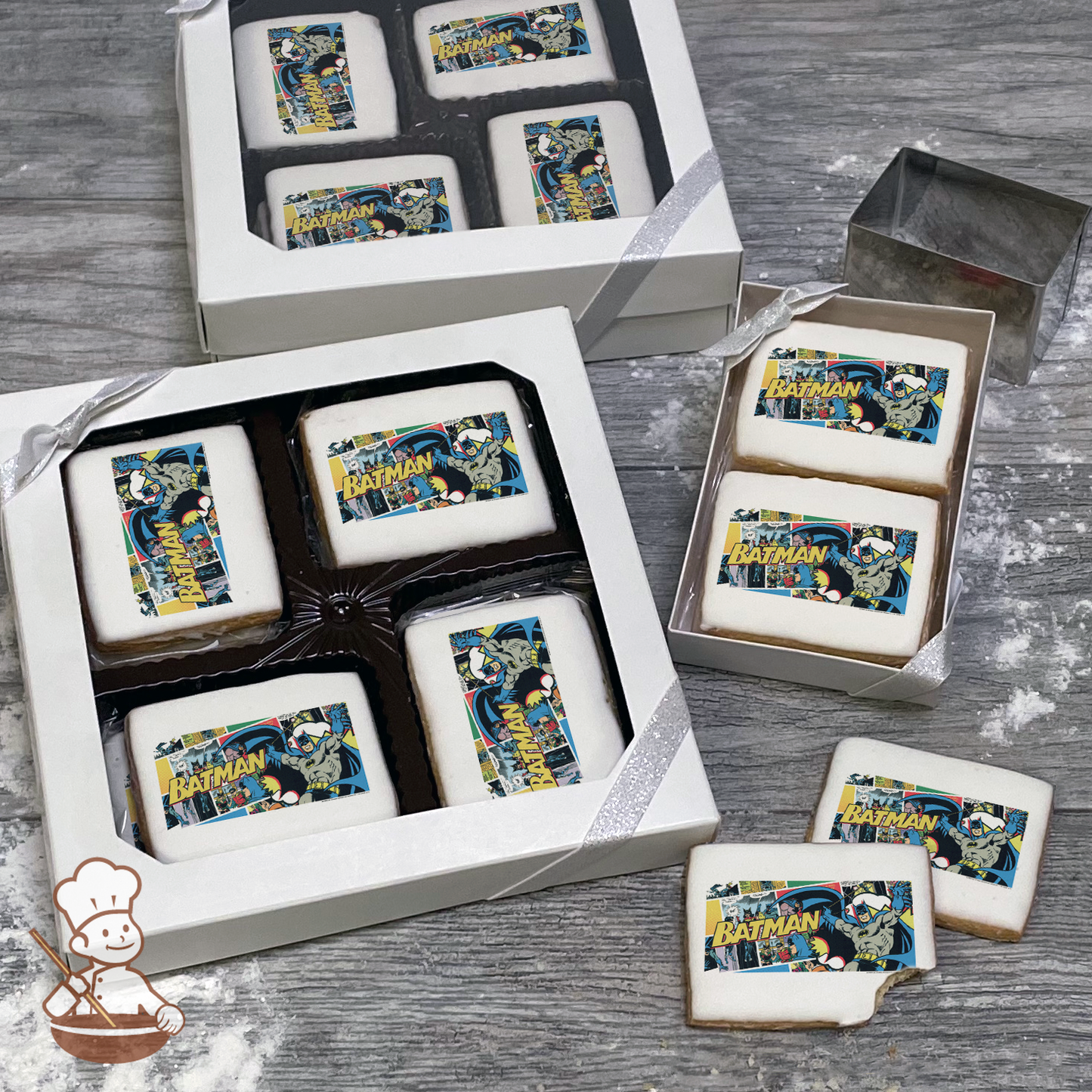 Batman POP Cookie Gift Box (Rectangle)