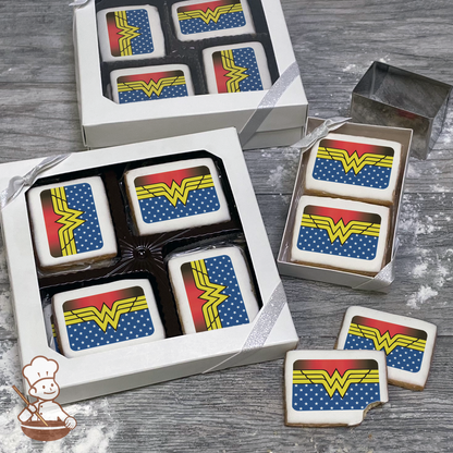 Wonder Woman Freedom Cookie Gift Box (Rectangle)