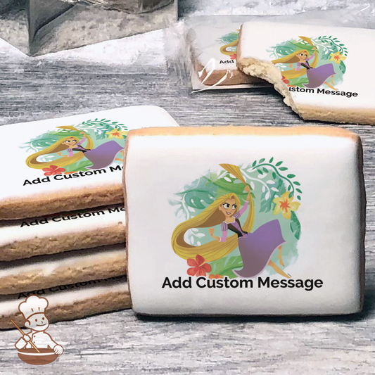 Tangled the Series Royally Fearless Custom Message Cookies (Rectangle)