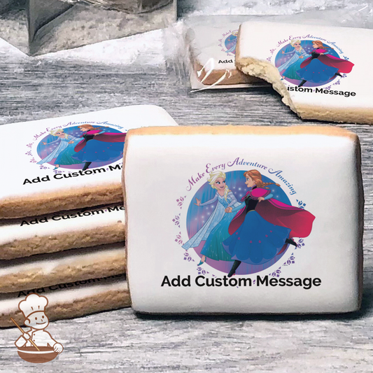 Frozen Adventure Custom Message Cookies (Rectangle)