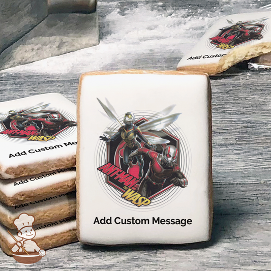 Ant Man and The Wasp The Duo Custom Message Cookies (Rectangle)