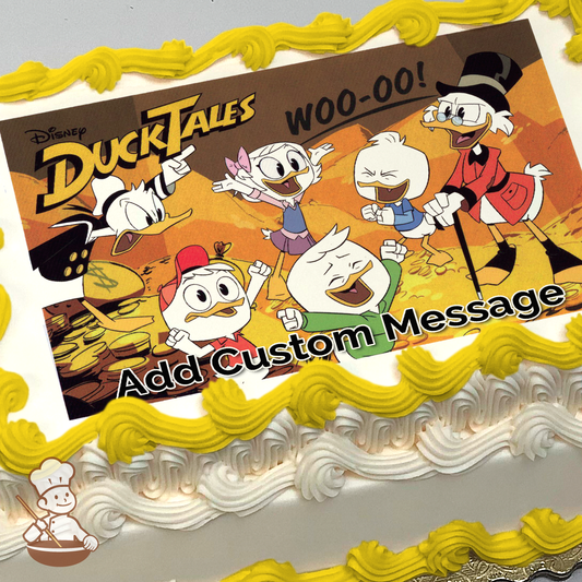 Duck Tales Woo-oo! Photo Cake