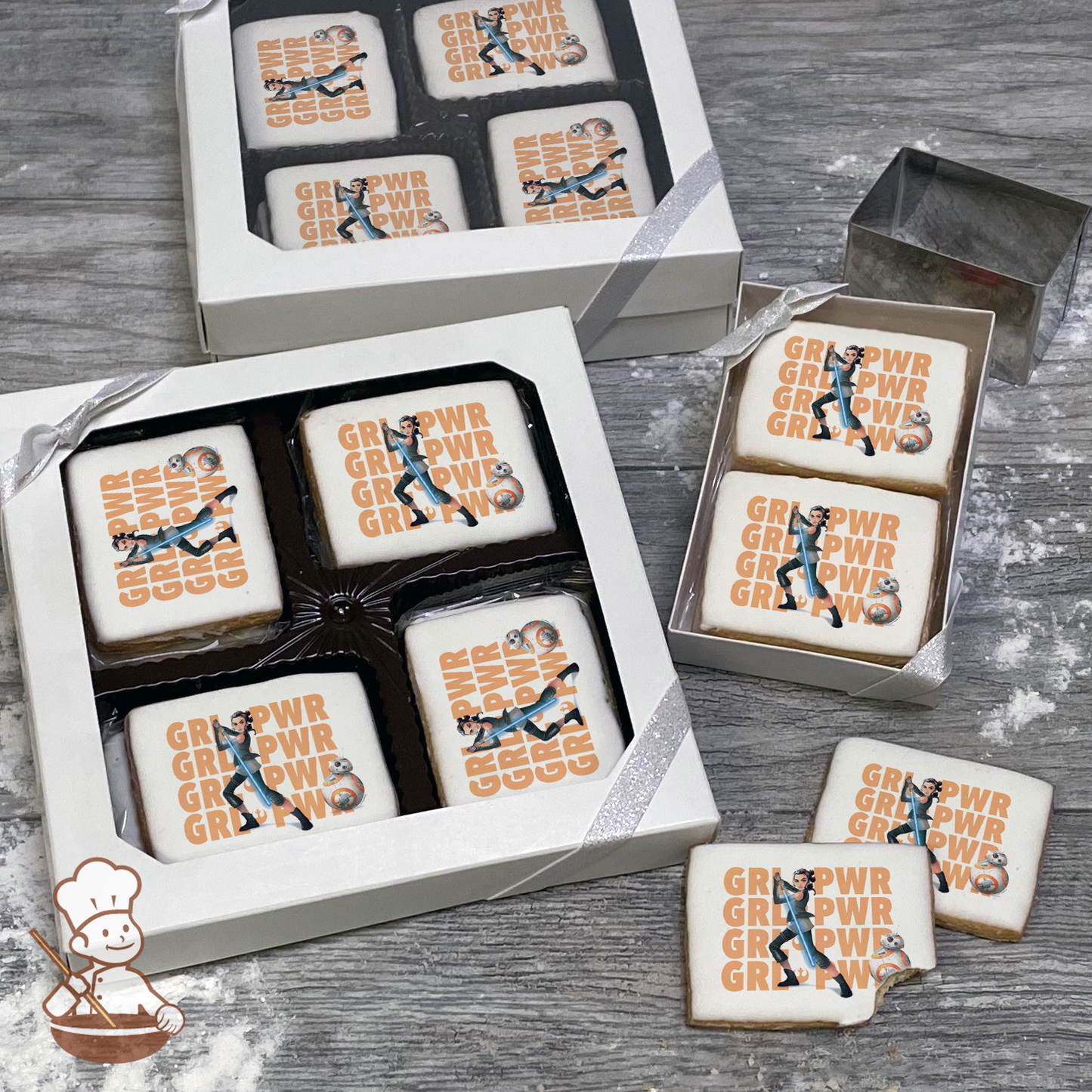 Star Wars Forces of Destiny Girl Power Cookie Gift Box (Rectangle)