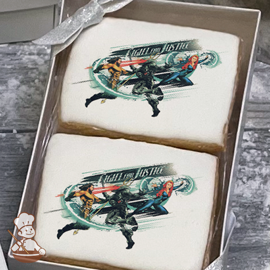 Aquaman Fight For Justice Cookie Gift Box (Rectangle)