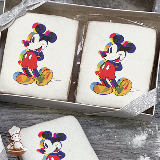 Mickey One Of A Kind Colorful Cookie Gift Box (Rectangle)