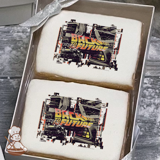 Back To The Future Cookie Gift Box (Rectangle)