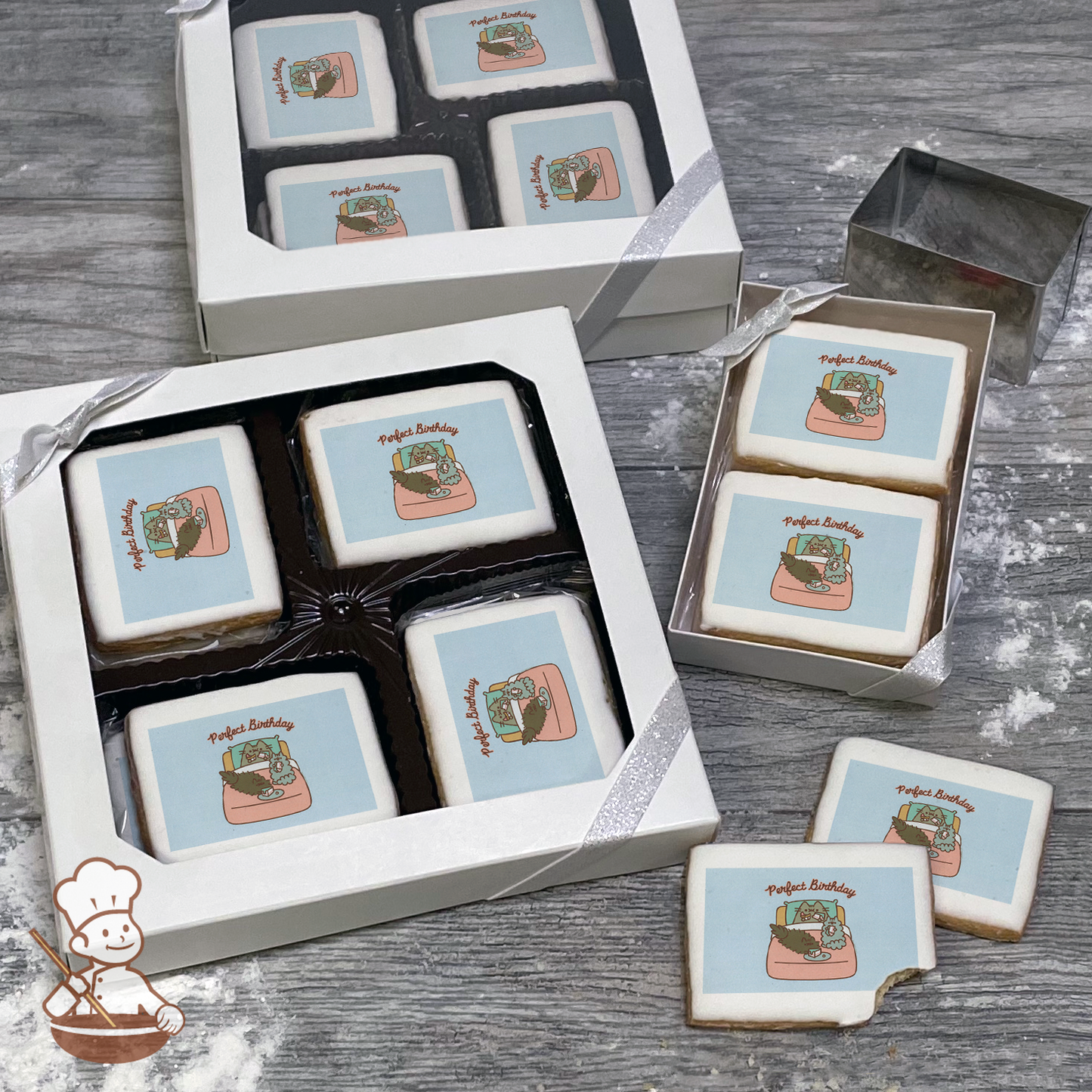 Pusheen Perfect Birthday Cookie Gift Box (Rectangle)