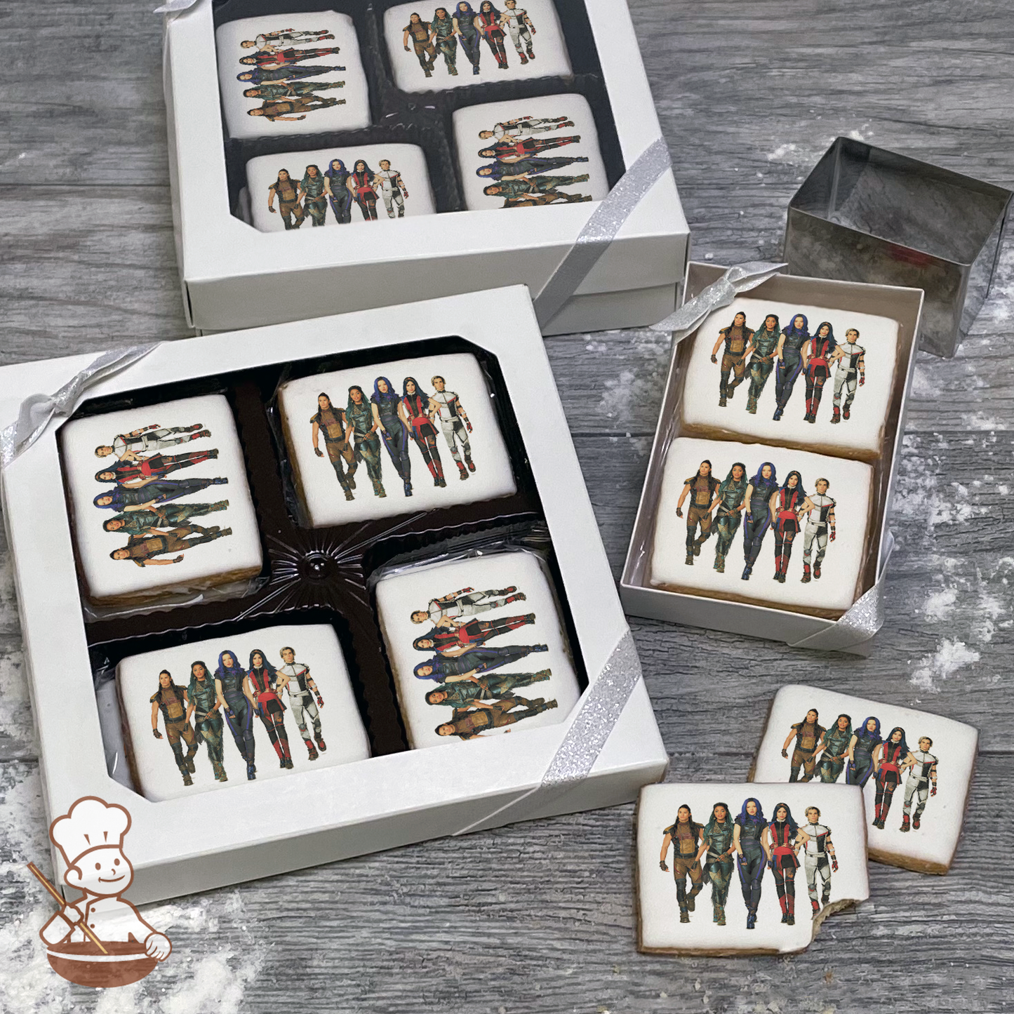 Descendants 3 VK Squad Cookie Gift Box (Rectangle)