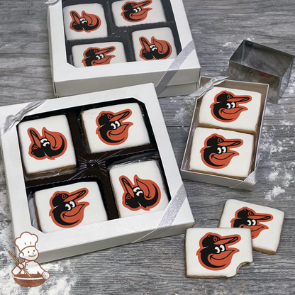 MLB Baltimore Orioles Cookie Gift Box (Rectangle)