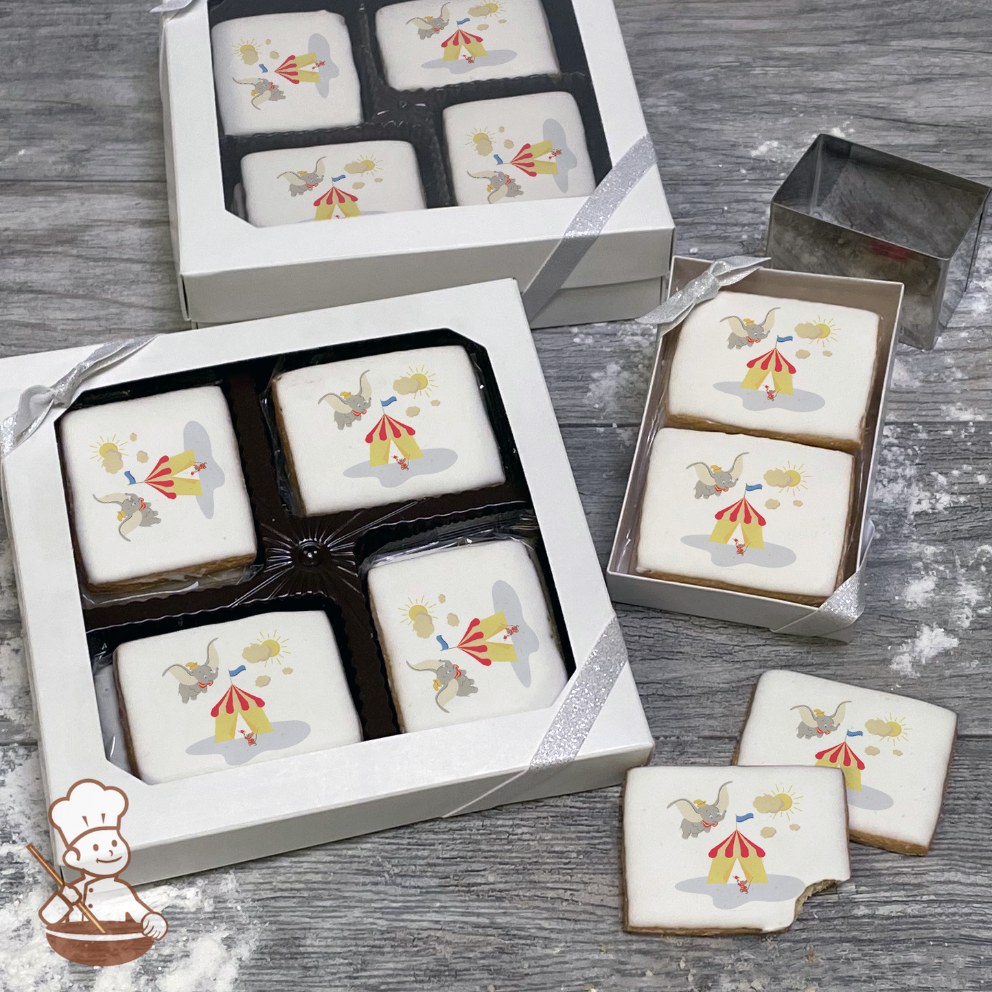 Dumbo Cookie Gift Box (Rectangle)