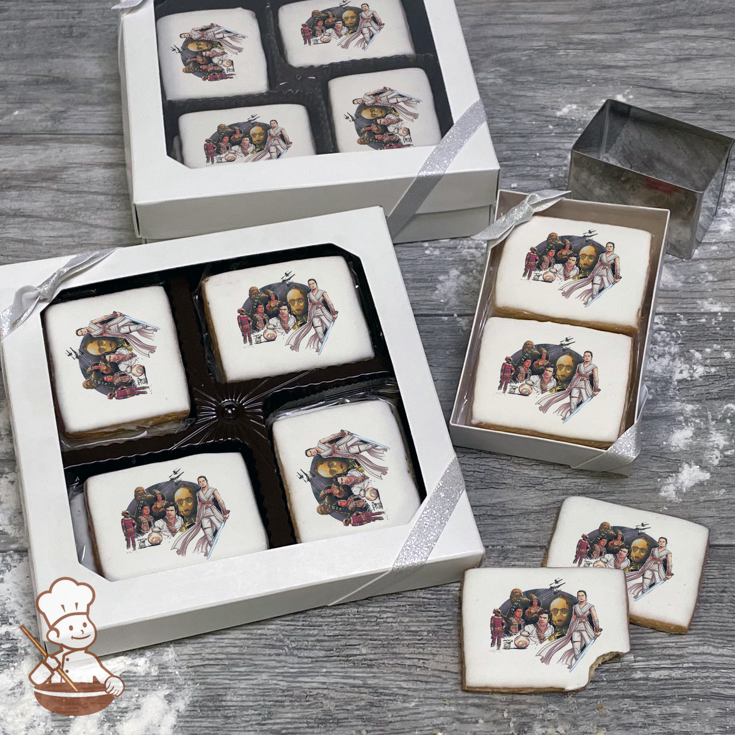 Star Wars Episode 9 Resistance Cookie Gift Box (Rectangle)