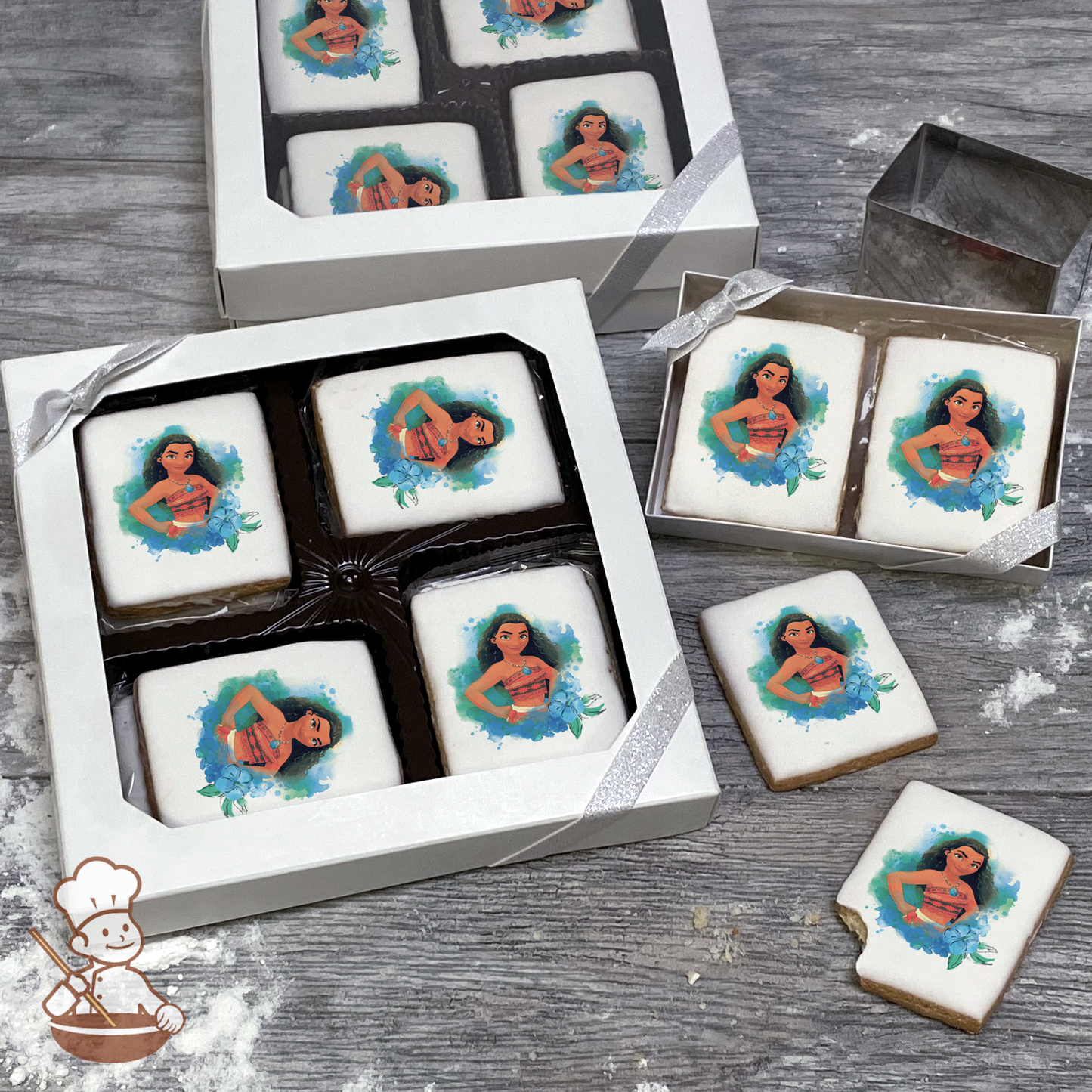 Disney Princess Moana Cookie Gift Box (Rectangle)