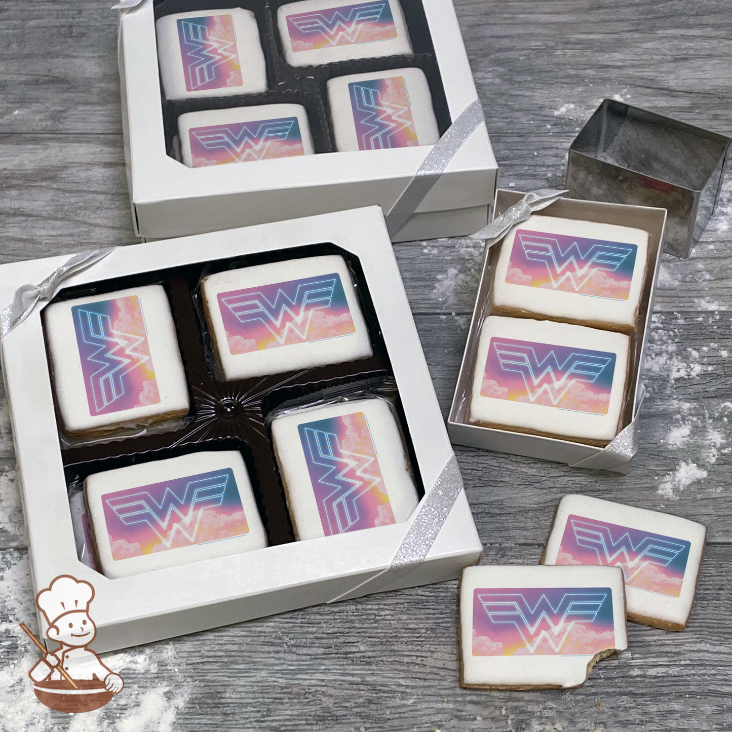 Wonder Woman 1984 Cookie Gift Box (Rectangle)