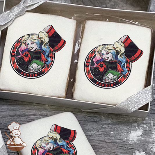 Batman Harley Quinn Cookie Gift Box (Rectangle)