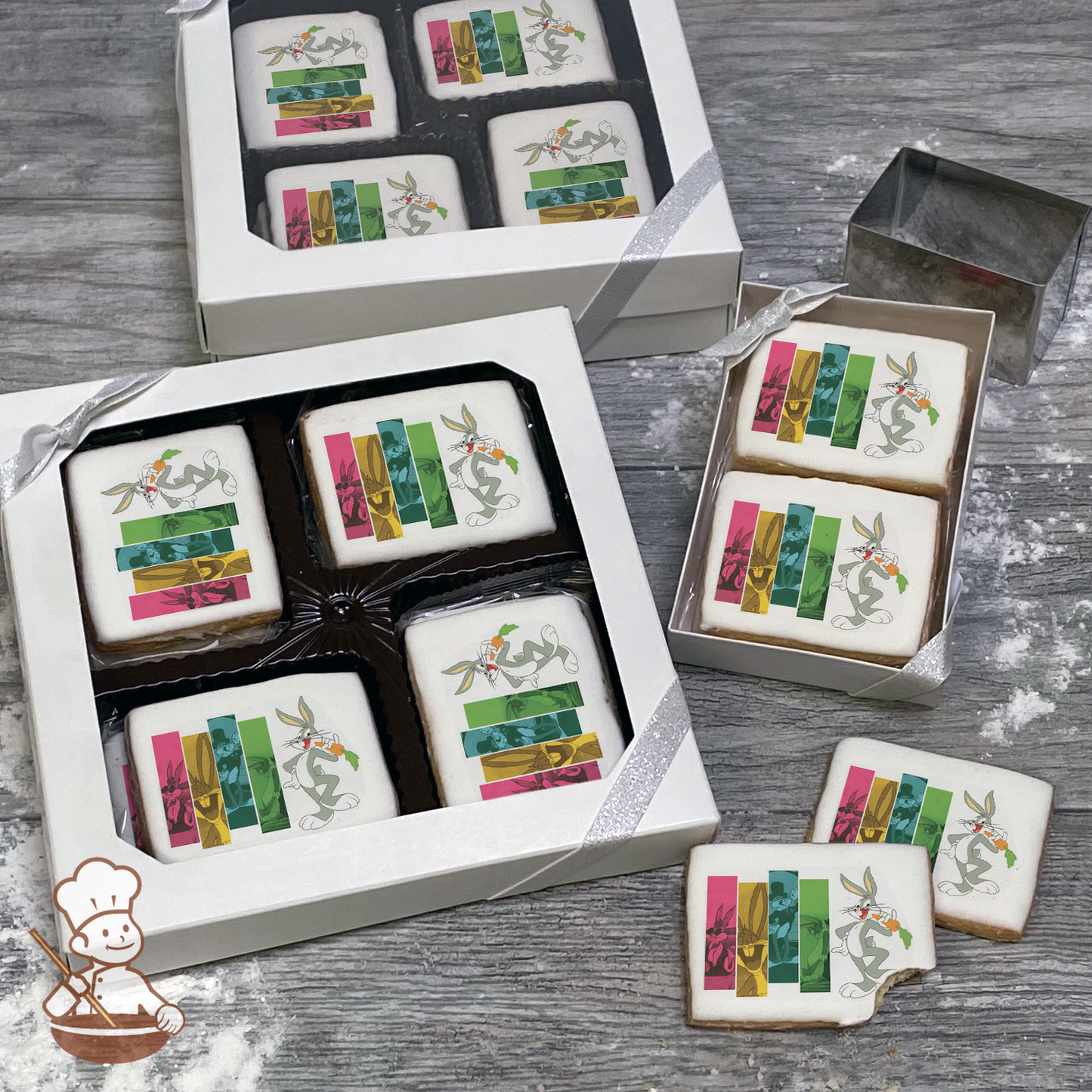 Looney Tunes Bugs Bunny Cookie Gift Box (Rectangle)