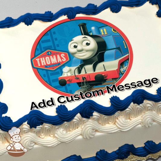 Thomas and Friends Photo Cake