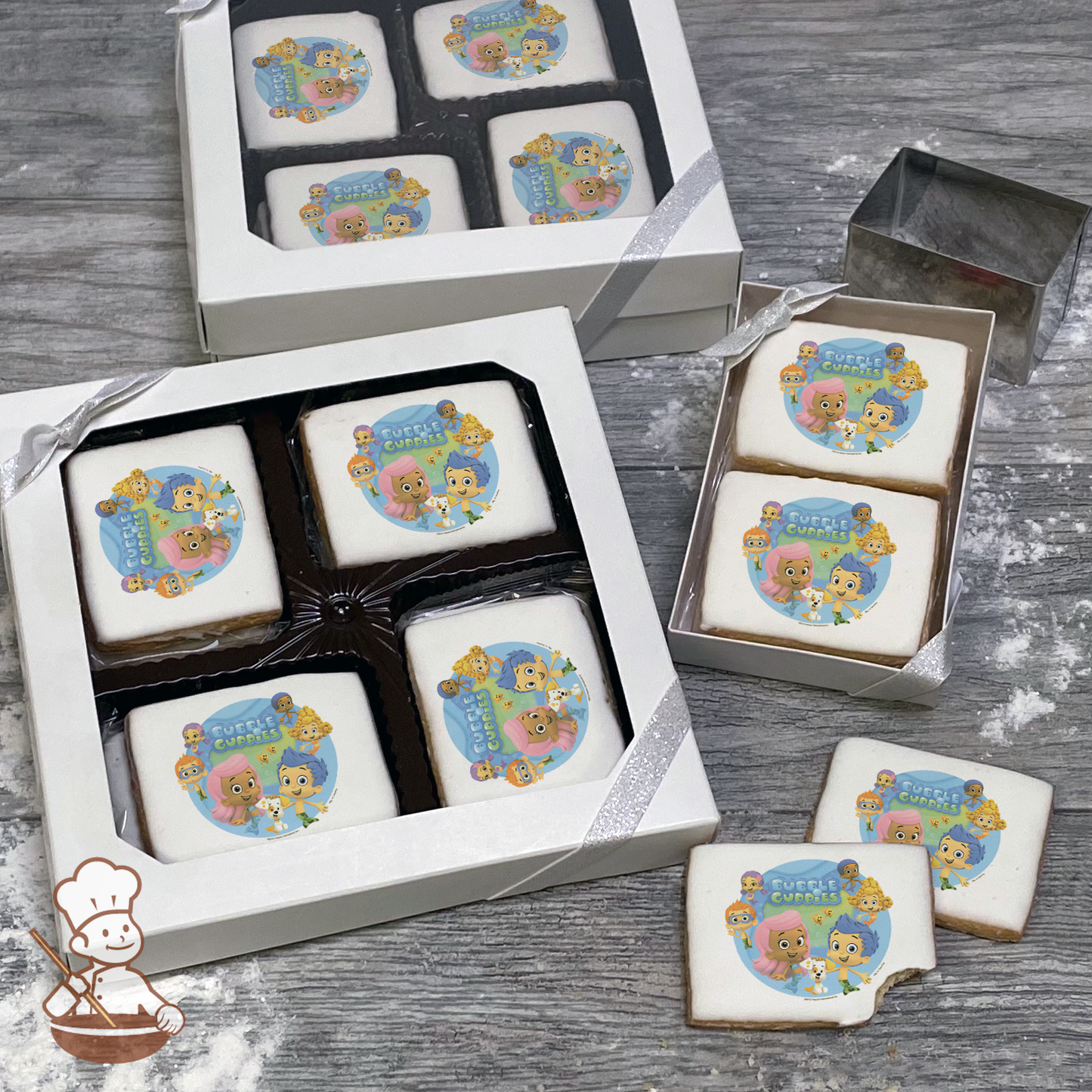Bubble Guppies Gil and Molly Cookie Gift Box (Rectangle)
