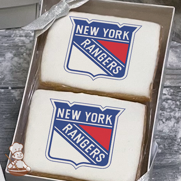 NHL New York Rangers Cookie Gift Box Freedom Bakery