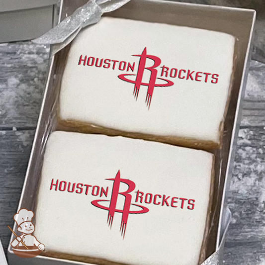NBA Houston Rockets Cookie Gift Box (Rectangle)