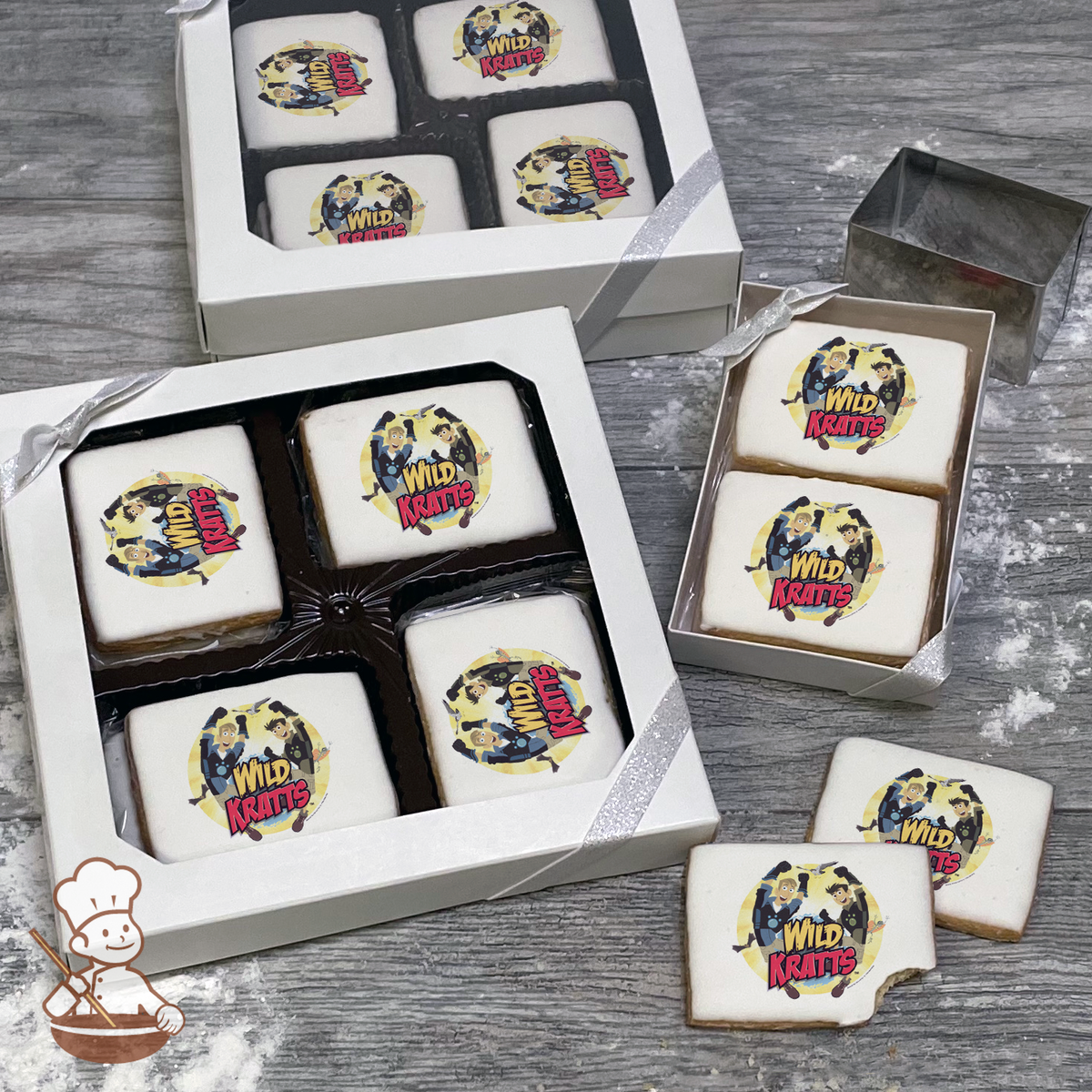 Wild Kratts Cookie Gift Box (Rectangle)