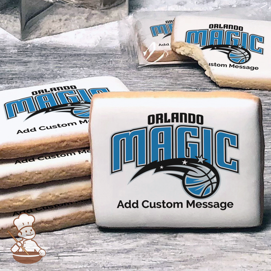 NBA Orlando Magic Custom Message Cookies (Rectangle)