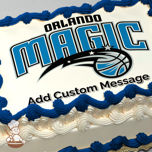 NBA Orlando Magic Photo Cake