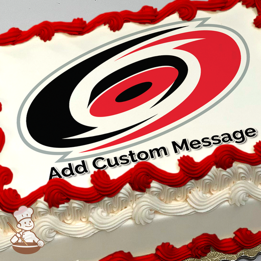 NHL Carolina Hurricanes Photo Cake