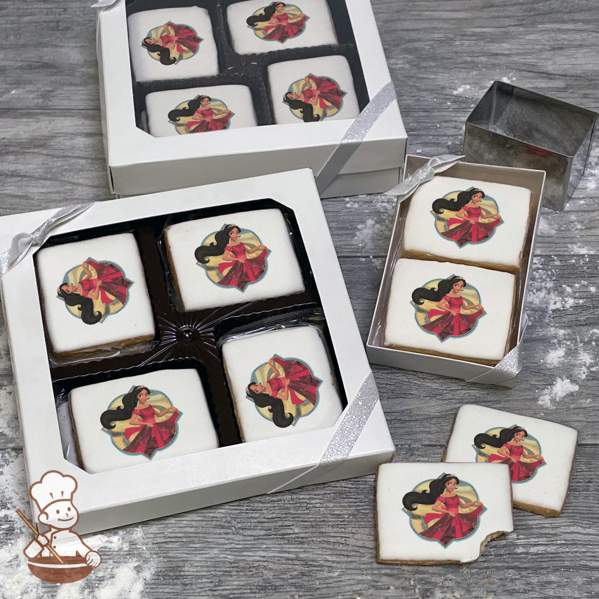 Elena of Avalor Ready To Rule Cookie Gift Box (Rectangle)