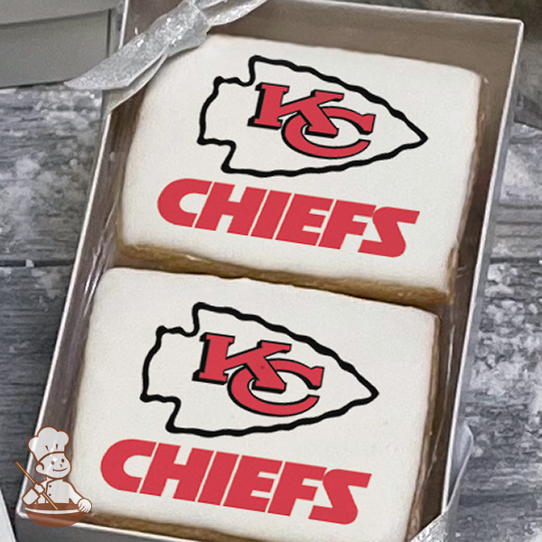 NFL Kansas City Chiefs Cookie Gift Box (Rectangle)