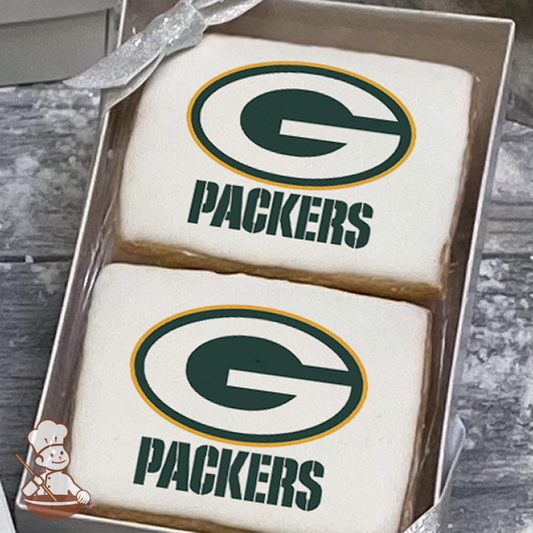 NFL Greenbay Packers Cookie Gift Box (Rectangle)
