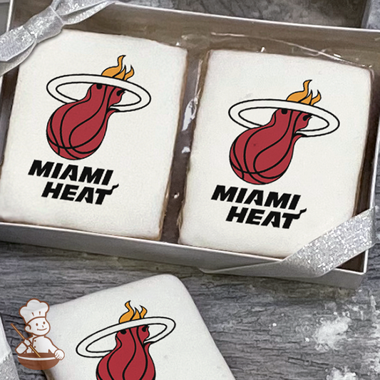 NBA Miami Heat Cookie Gift Box (Rectangle)